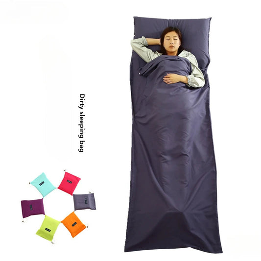 Ultra Thin Hotel Sleeping Bag – Perfect for Outdoor and Beach Adventures image 1