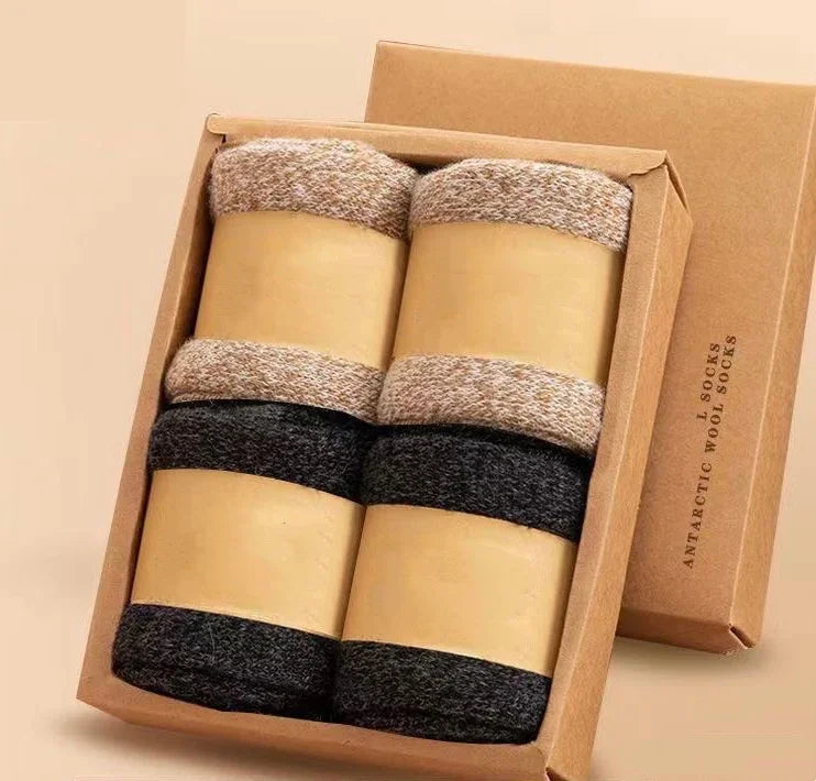 Ultimate Warmth: Men's Winter Super Thick Thermal Wool Socks image 9