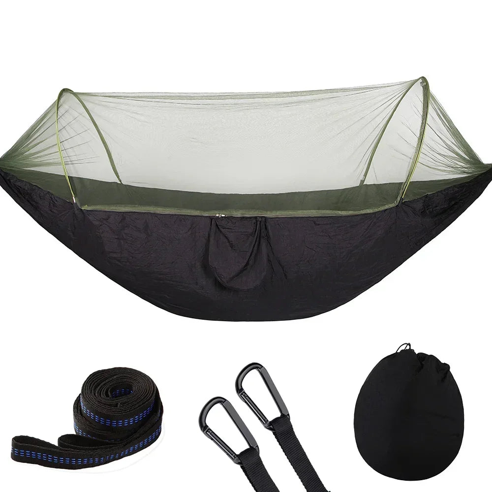 2023 Camping Hammock with Mosquito Net – Lightweight &amp; Portable image 17