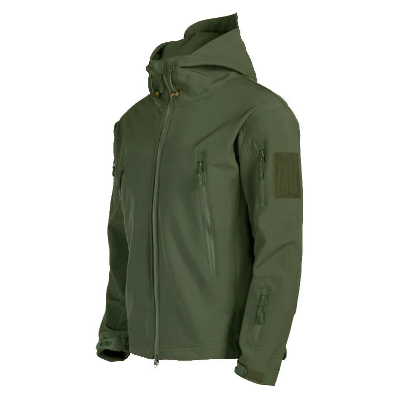 2024 New Tactical Jacket: Ultimate Combat Soft Shell for Men - green, XL 73-80KG image