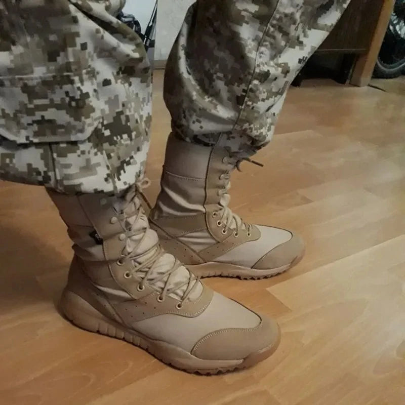 Summer Breathable Desert Hiking Boots for Men – Tactical and Lightweight image 4