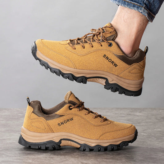Durable Hiking Shoes for Men – Non-Slip Mountain Climbing Boots image 1