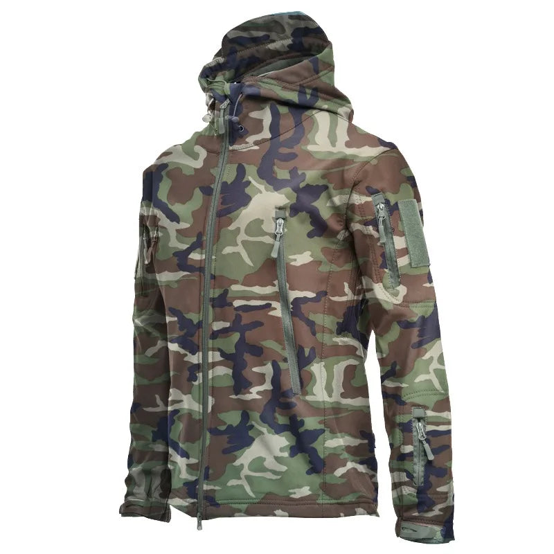 2024 New Tactical Jacket: Ultimate Combat Soft Shell for Men - Image Color 4, 2XL 80-87KG image
