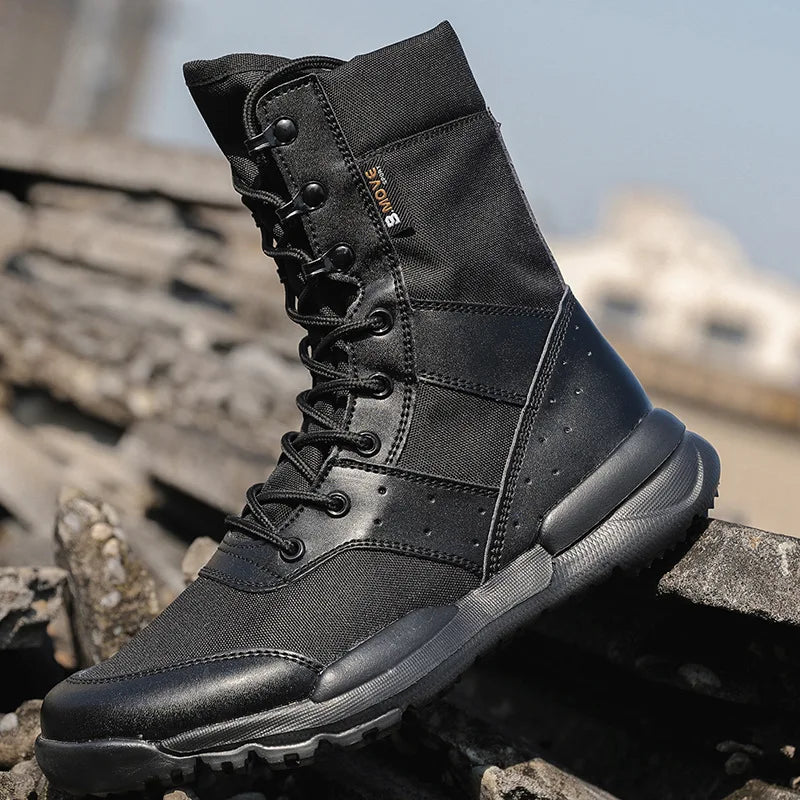 Summer Breathable Desert Hiking Boots for Men – Tactical and Lightweight image 3