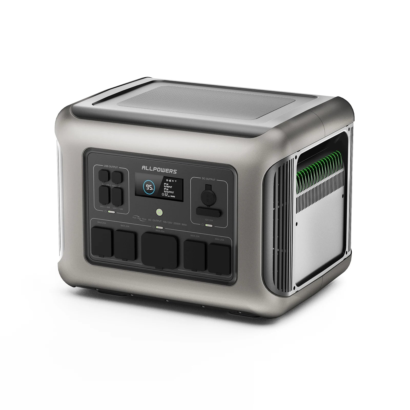 ALLPOWERS 2016Wh LiFePO4 R2500 Portable Power Station – Reliable Power Anywhere image 2