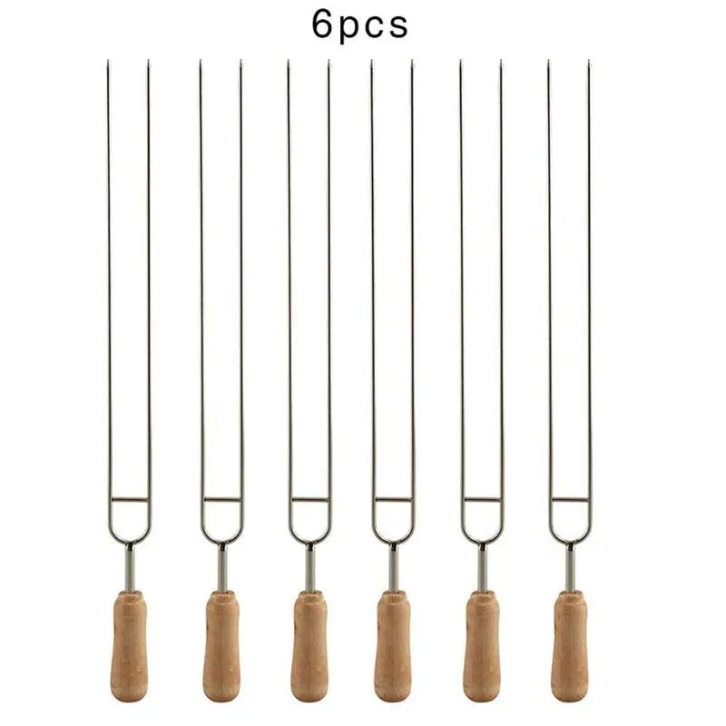 Stainless Steel U-Shaped BBQ Skewers – Perfect for Grilling Enthusiasts image 6