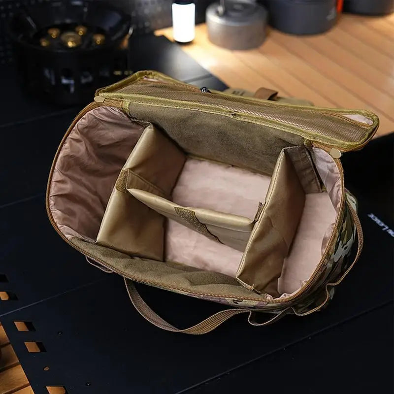 Portable Waterproof Utensil &amp; Seasoning Bag for Outdoor Adventures image 4