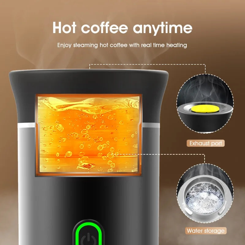 20Bar Upgraded Portable Espresso Machine – Perfect for Coffee Lovers on the Go image 2