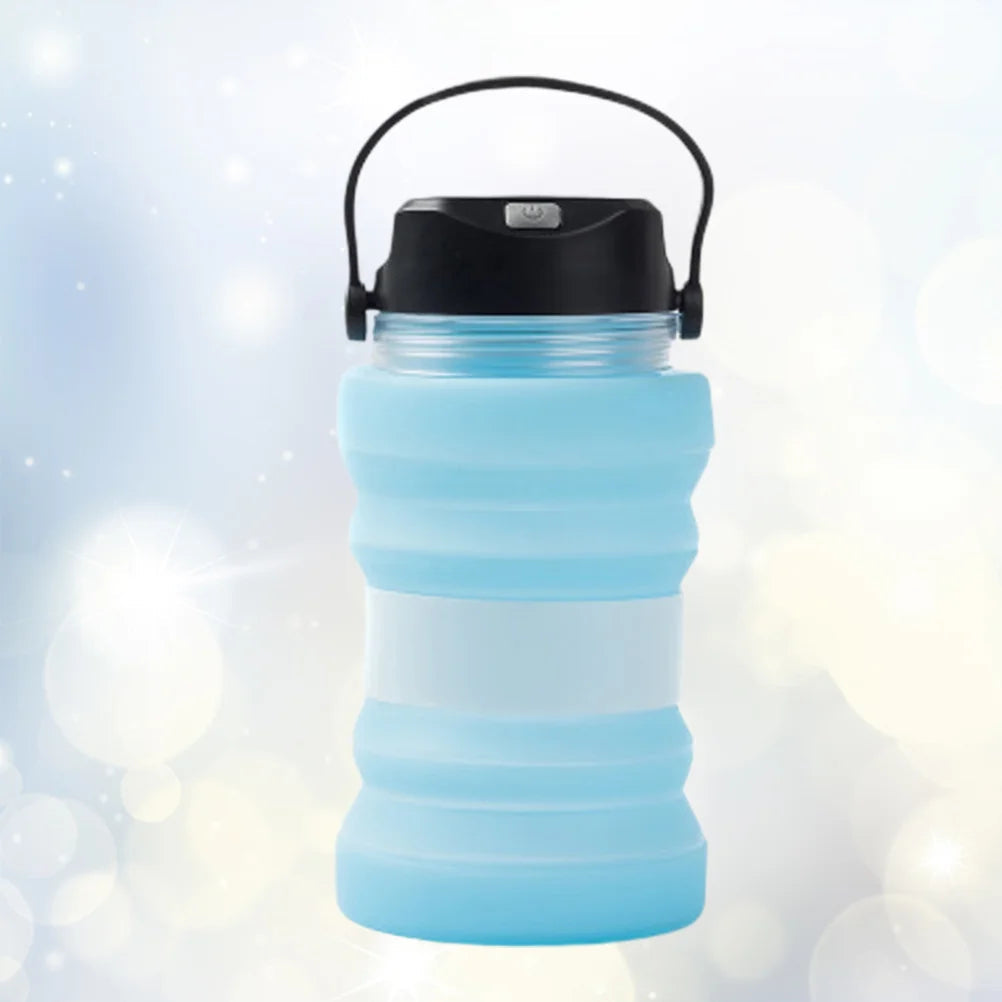 Portable Solar Charging Kettle &amp; Collapsible Water Bottle Set – Outdoor Essentials image 0