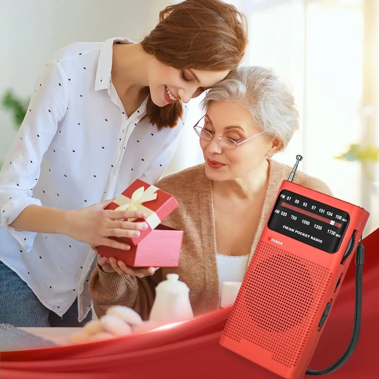 Compact Emergency Survival Radio – Portable AM/FM Analog Pocket Radio image 5