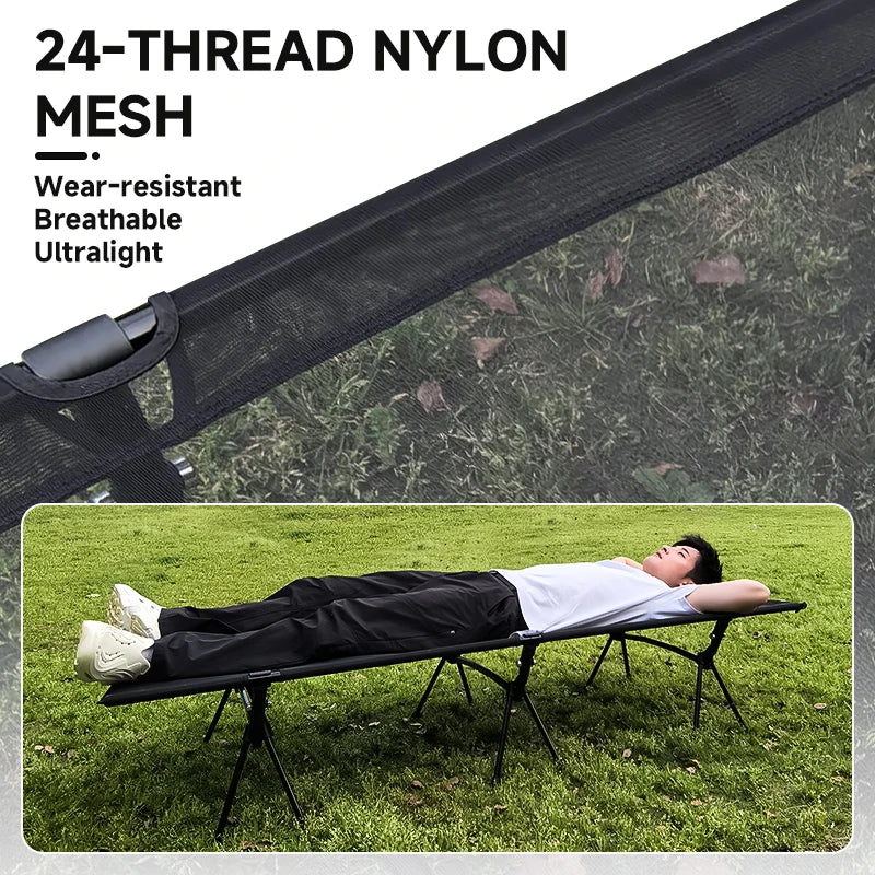 WESTTUNE Ultralight Mesh Camping Bed – Perfect for Outdoor Adventures image 5