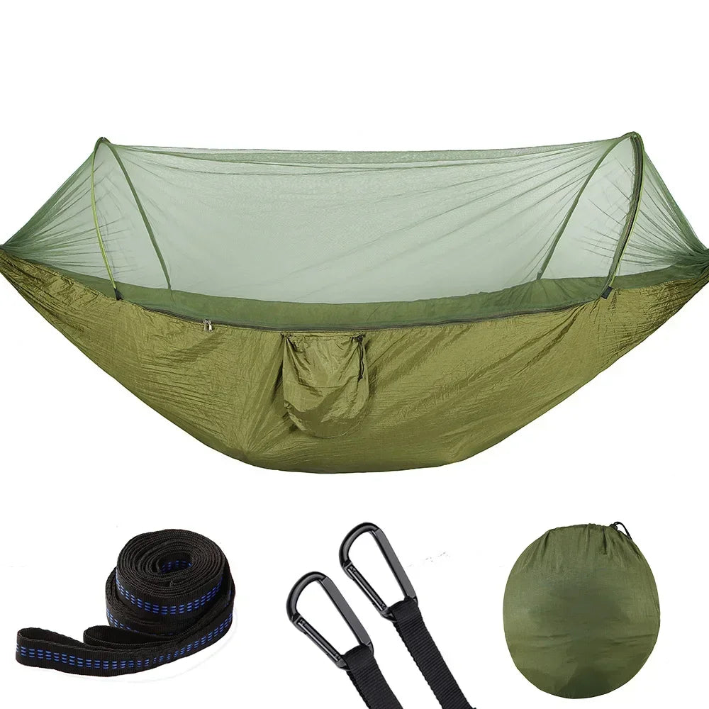 2023 Camping Hammock with Mosquito Net – Lightweight &amp; Portable image 20