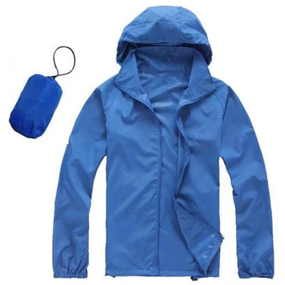 DIMUSI Men's &amp; Women's Quick Dry UV Protection Windbreaker Jacket image 16