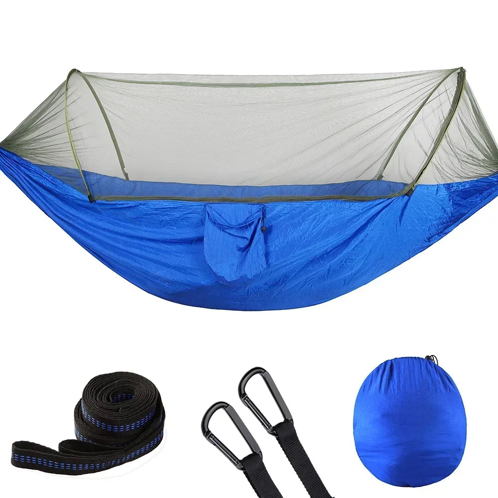 2023 Camping Hammock with Mosquito Net – Lightweight &amp; Portable image 19
