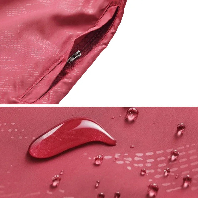 DIMUSI Men's &amp; Women's Quick Dry UV Protection Windbreaker Jacket image 3