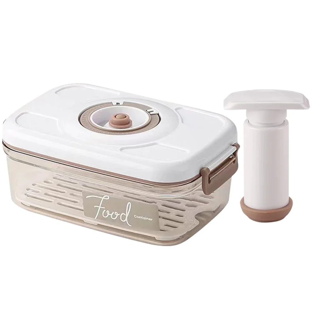 Vacuum Food Storage Box with Time Compass &amp; Air Pump – Large Capacity Organizer image 8