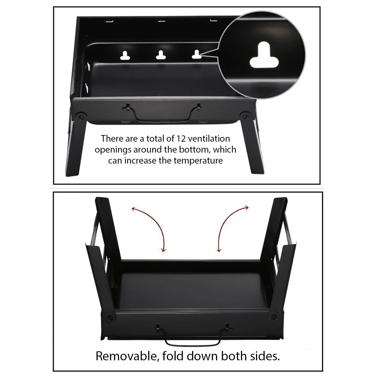 Portable BBQ Charcoal Grill – Compact and Convenient for Outdoor Cooking image 4