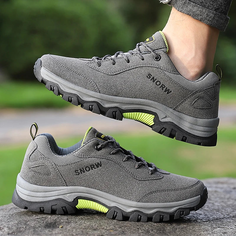 Durable Hiking Shoes for Men – Non-Slip Mountain Climbing Boots image 4
