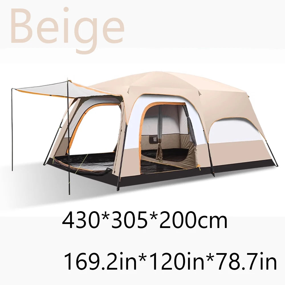 2025 Upgraded 4 Season Camping Tent – Ideal for 3-12 Person Family Adventures image 8
