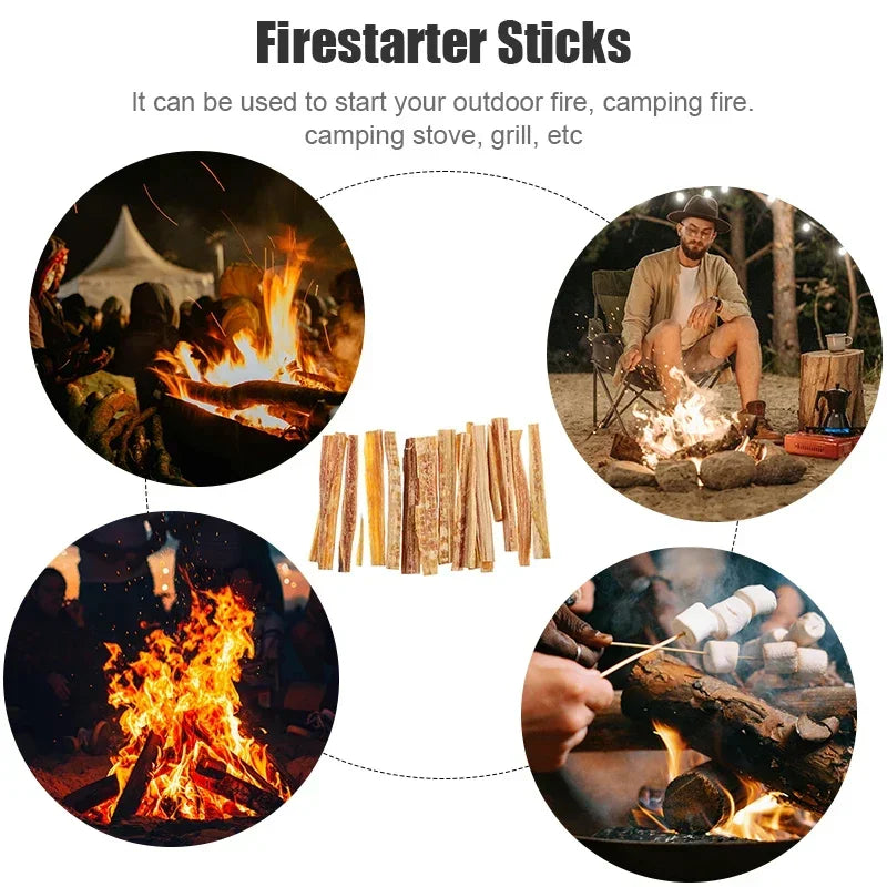 Fatwood Fire Starter Sticks – Essential Outdoor Fire-making Tools image 4