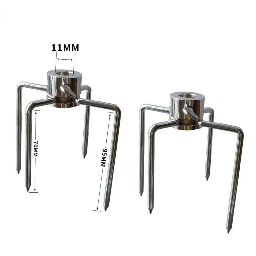 Rotating Fix Fork Barbecue Skewer – Essential BBQ Tool for Grill Masters image 5