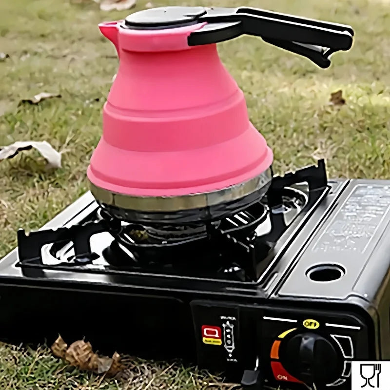 1500ML Collapsible Silicone Kettle – Perfect for Camping and Hiking image 4