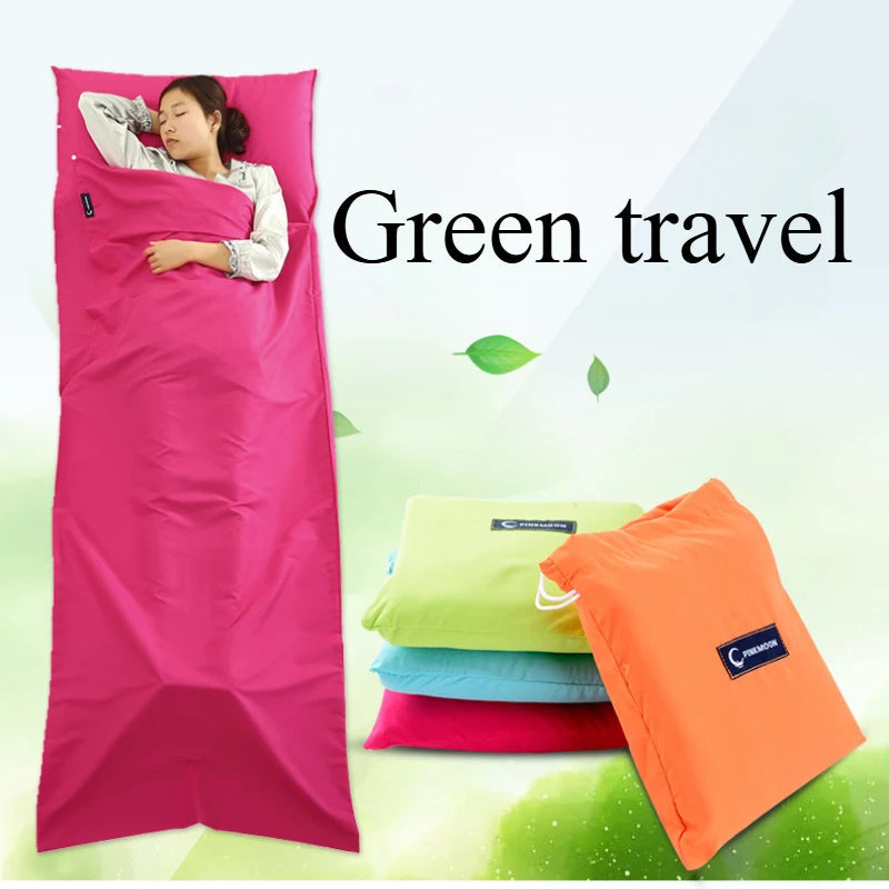 Ultra Thin Hotel Sleeping Bag – Perfect for Outdoor and Beach Adventures image 0