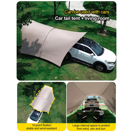 8-10 Person Camping Sun Shade Canopy – Ultimate Outdoor Shelter image 1