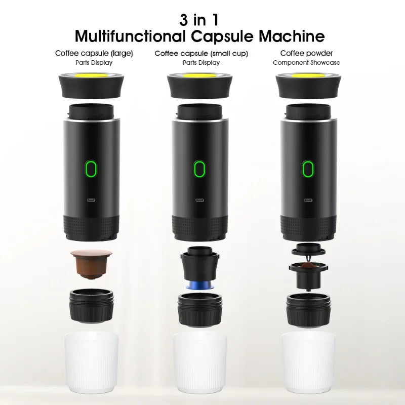 20Bar Upgraded Portable Espresso Machine – Perfect for Coffee Lovers on the Go image 4