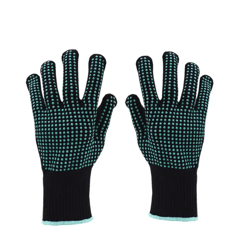 Barbecue Anti-scald Gloves – Heat Resistant BBQ Oven Gloves for Cooking image 6