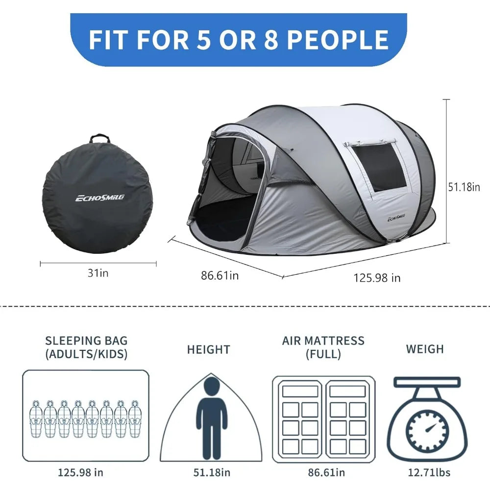 Camping Instant Pop Up Tent – Easy Setup for Outdoor Adventures image 3